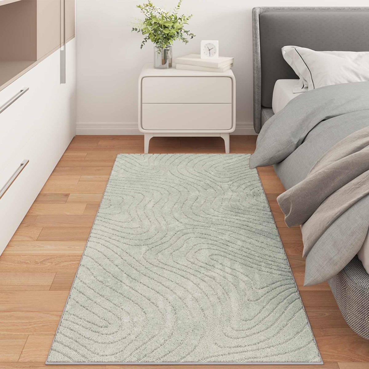vidaXL Χαλιά χώρου Ορθογώνιος PALMERAS Πράσινο 80 x 150 cm Πολυεστέρας