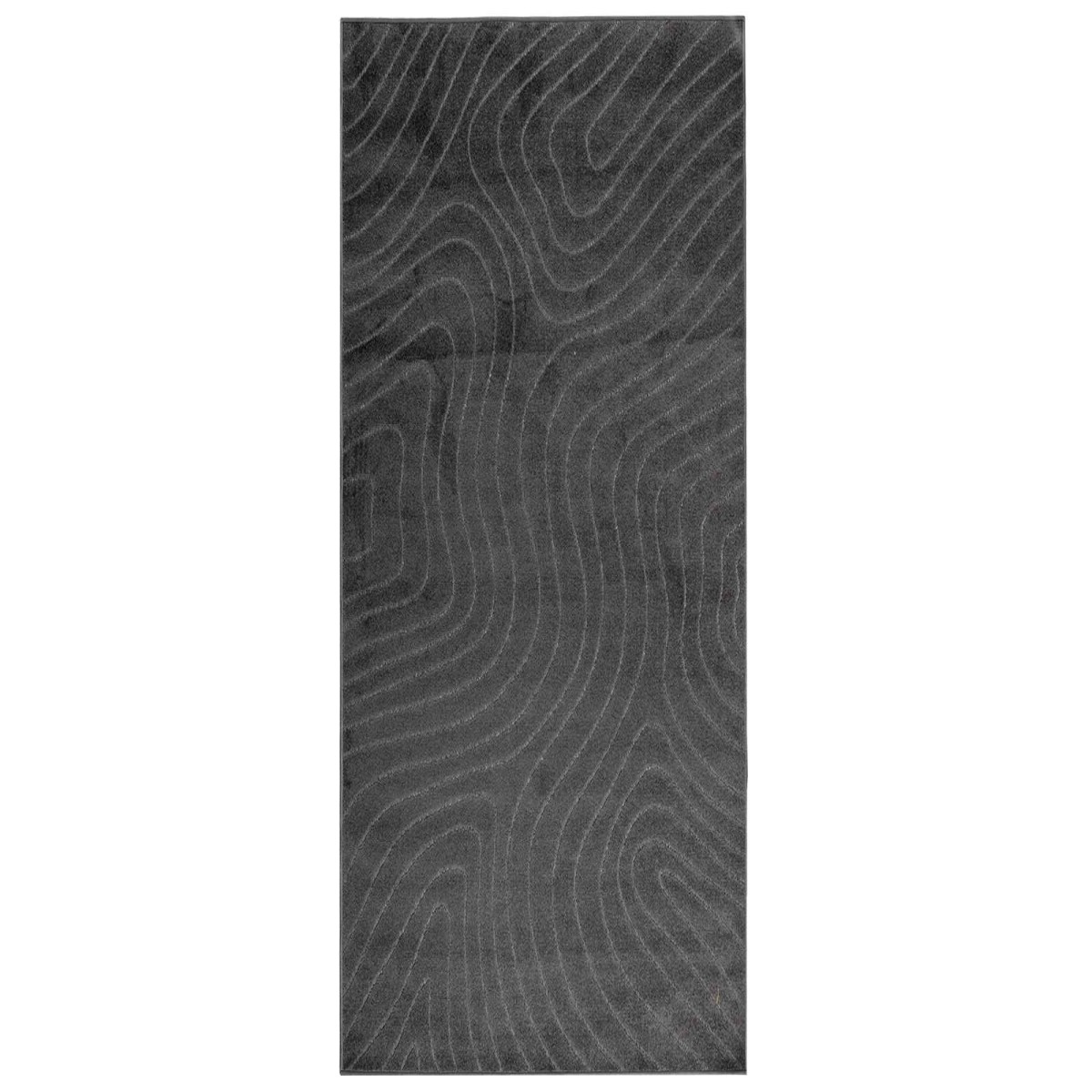 vidaXL Χαλιά χώρου Ορθογώνιος PALMERAS Ανθρακί 150 x 80 cm Πολυεστέρας