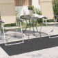 vidaXL Χαλιά χώρου Ορθογώνιος PALMERAS Ανθρακί 150 x 80 cm Πολυεστέρας