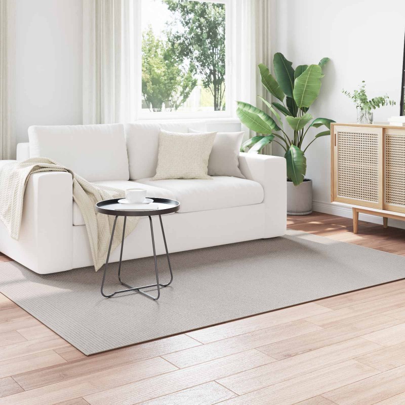 vidaXL Χαλιά χώρου Ορθογώνιος LUGO Κρεμ 170 x 120 εκ. Πολυεστέρας