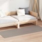 vidaXL Χαλιά χώρου Ορθογώνιος LUGO Taupe 80 x 150 cm Πολυεστέρας
