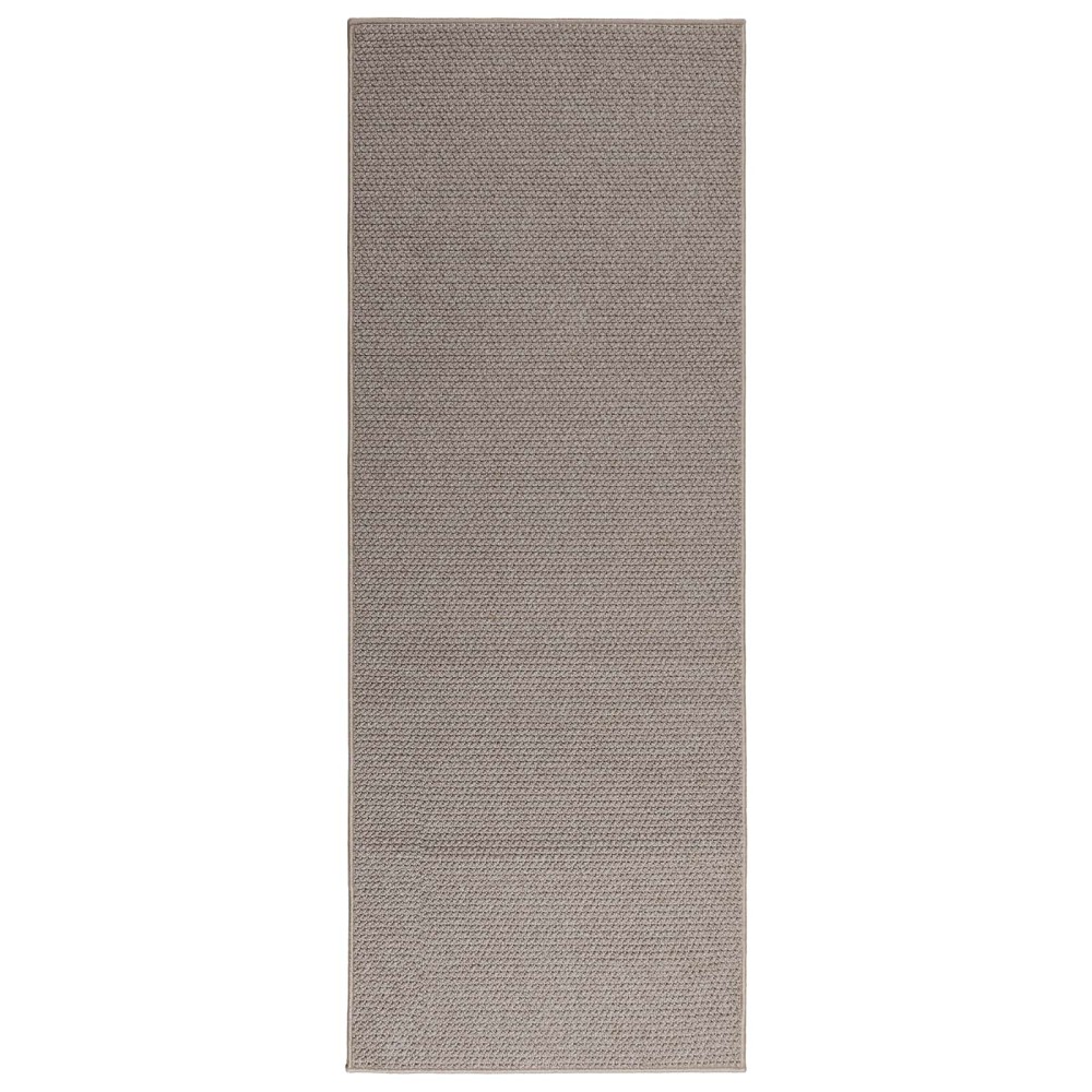 vidaXL Χαλιά χώρου Ορθογώνιος LUGO Taupe 80 x 200 cm Πολυεστέρας