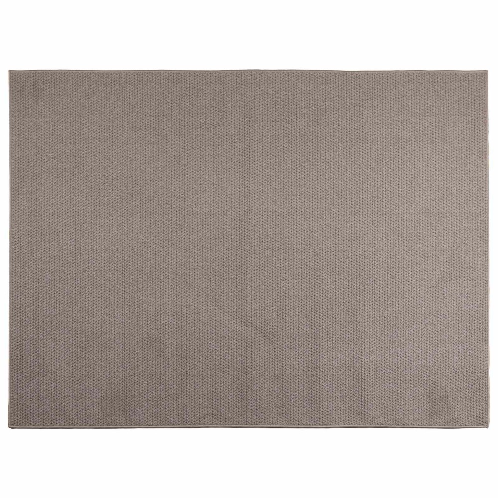 vidaXL Χαλιά χώρου Ορθογώνιος LUGO Taupe 120 x 170 cm Πολυεστέρας
