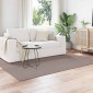 vidaXL Χαλιά χώρου Ορθογώνιος LUGO Taupe 140 x 200 cm Πολυεστέρας