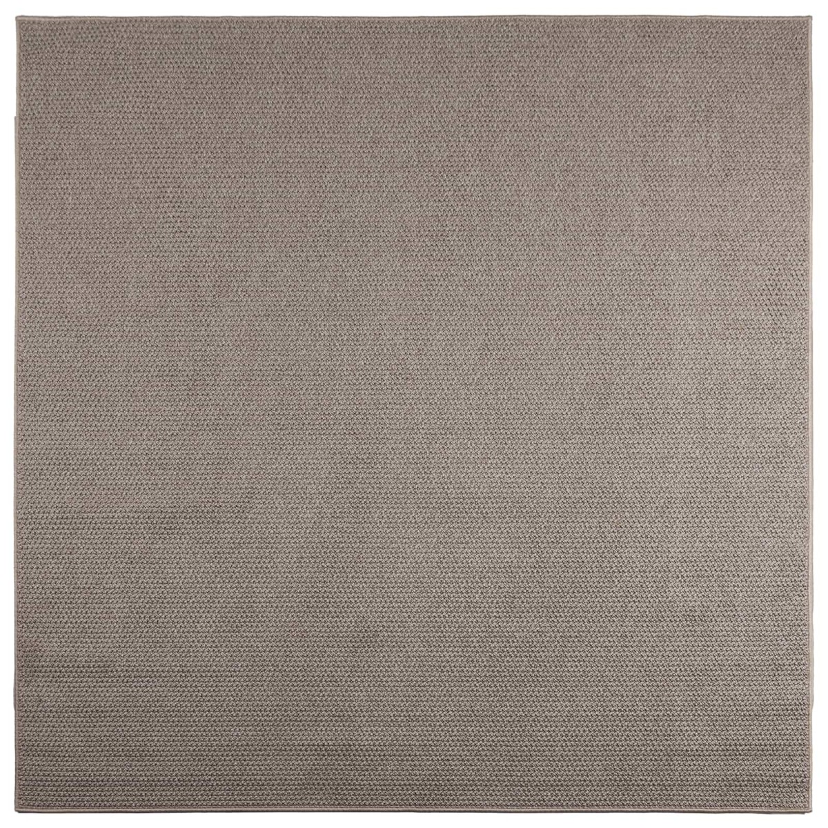 vidaXL Χαλιά χώρου τετράγωνο LUGO Taupe 120 x 120 cm Πολυεστέρας