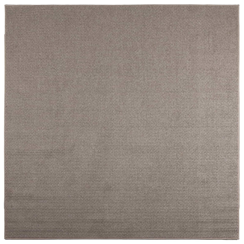 vidaXL Χαλιά χώρου τετράγωνο LUGO Taupe 200 x 200 cm Πολυεστέρας