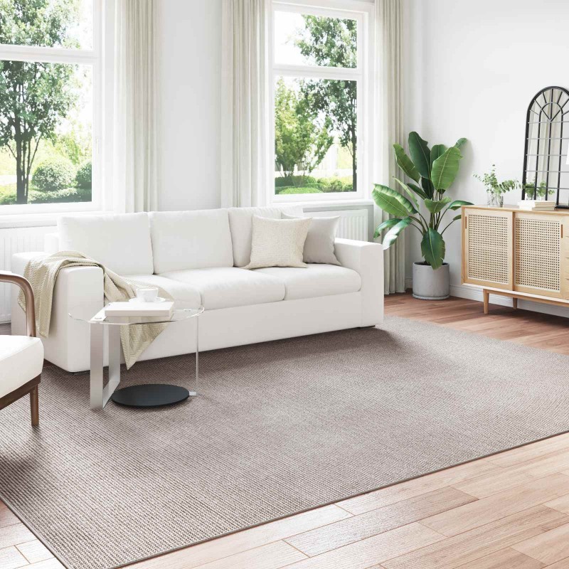 vidaXL Χαλιά χώρου LUGO Κρέμα και Ταπεί 280 x 200 εκ Πολυεστέρας