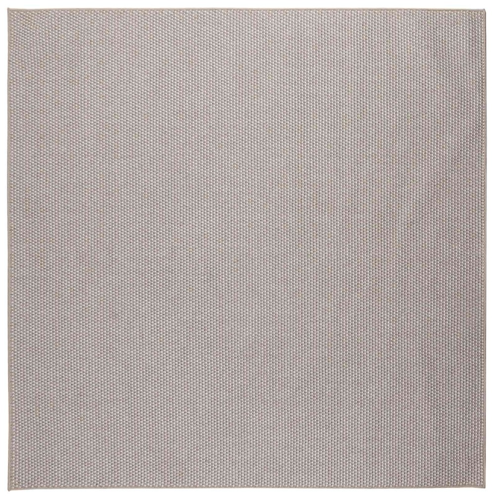 vidaXL Χαλιά χώρου LUGO Κρέμα και Ταπεί 120 x 120 cm Πολυεστέρας
