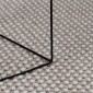 vidaXL Χαλιά χώρου LUGO Κρέμα και Ταπεί 120 x 120 cm Πολυεστέρας