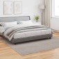 vidaXL Χαλιά χώρου LUGO Κρέμα και Ταπεί 240 x 240 cm Πολυεστέρας