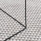 vidaXL Χαλιά χώρου LUGO Κρεμ και Γκρι 80 x 200 cm Πολυεστέρας