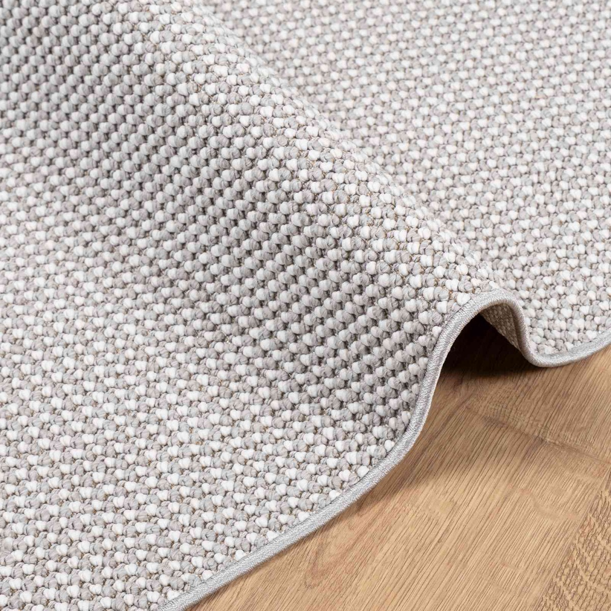 vidaXL Χαλιά χώρου LUGO Κρεμ και Γκρι 120 x 170 cm Πολυεστέρας