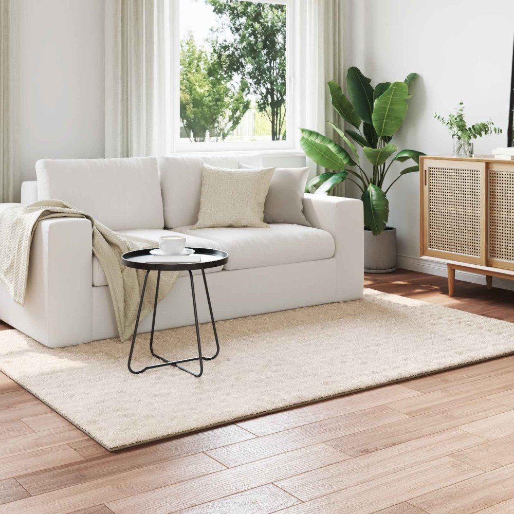 vidaXL Χαλιά χώρου Ορθογώνιος SIROLO Μπεζ 170 x 120 εκ. Πολυεστέρας