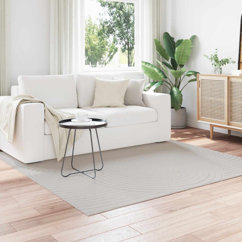 vidaXL Χαλιά χώρου Ορθογώνιος SIROLO Άμμος 340 x 240 εκ Πολυεστέρας