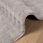 vidaXL Χαλιά χώρου τετράγωνο SIROLO Άμμος 200 x 200 cm Πολυεστέρας