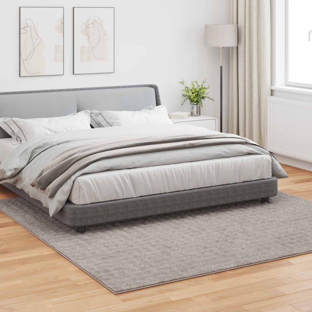 vidaXL Χαλιά χώρου τετράγωνο SIROLO Άμμος 240 x 240 cm Πολυεστέρας