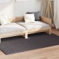vidaXL Χαλιά χώρου Ορθογώνιος SIROLO Ανθρακί 170 x 120 εκ. Πολυεστέρας