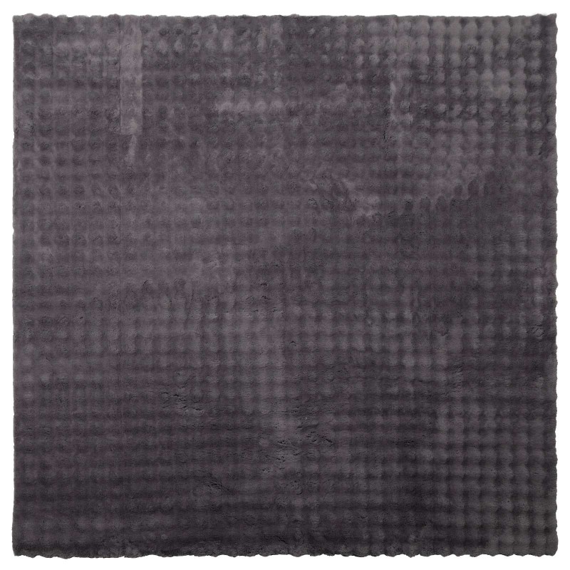 vidaXL Χαλιά χώρου τετράγωνο SIROLO Ανθρακί 120 x 120 cm Πολυεστέρας