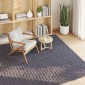 vidaXL Χαλιά χώρου τετράγωνο SIROLO Ανθρακί 120 x 120 cm Πολυεστέρας