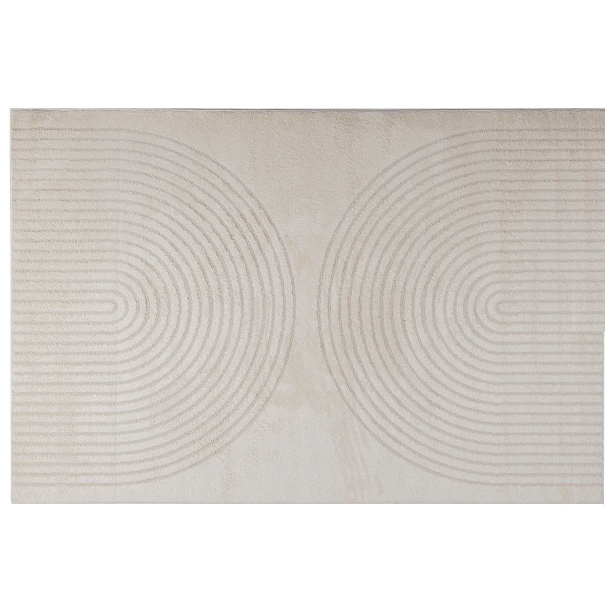 vidaXL Χαλιά χώρου Ορθογώνιος GALATI Κρεμ 200 x 140 cm Πολυεστέρας