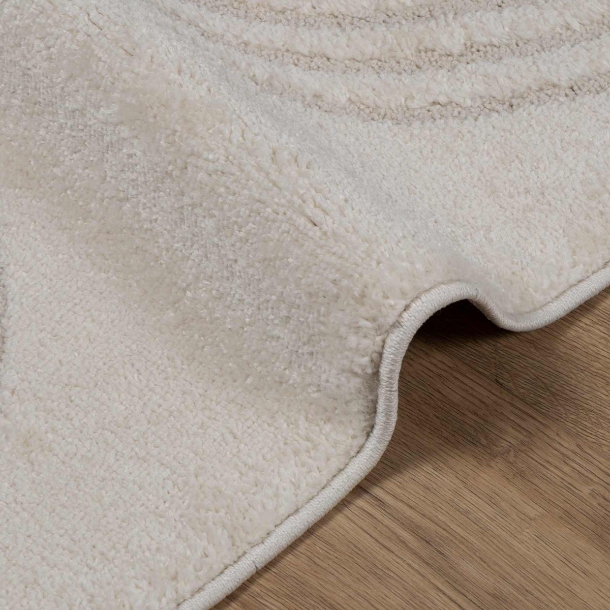 vidaXL Χαλιά χώρου Ορθογώνιος GALATI Κρεμ 200 x 140 cm Πολυεστέρας