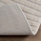 vidaXL Χαλιά χώρου τετράγωνο GALATI Κρεμ 200 x 200 cm Πολυεστέρας