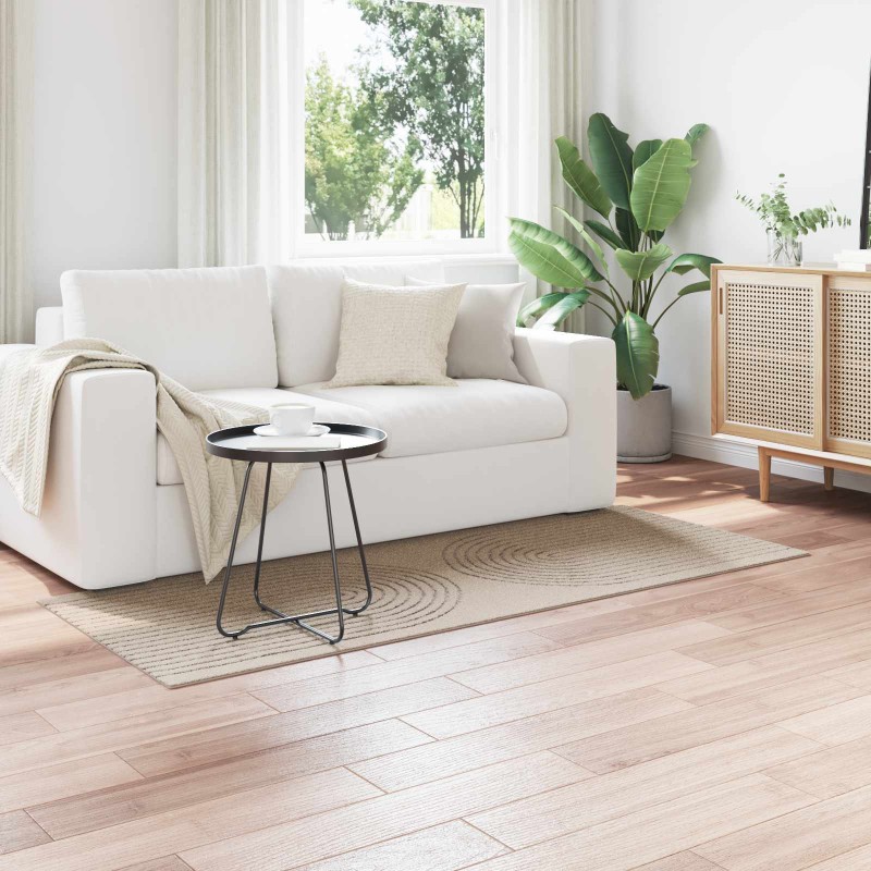 vidaXL Χαλιά χώρου Ορθογώνιος GALATI Μπεζ 150 x 80 cm Πολυεστέρας