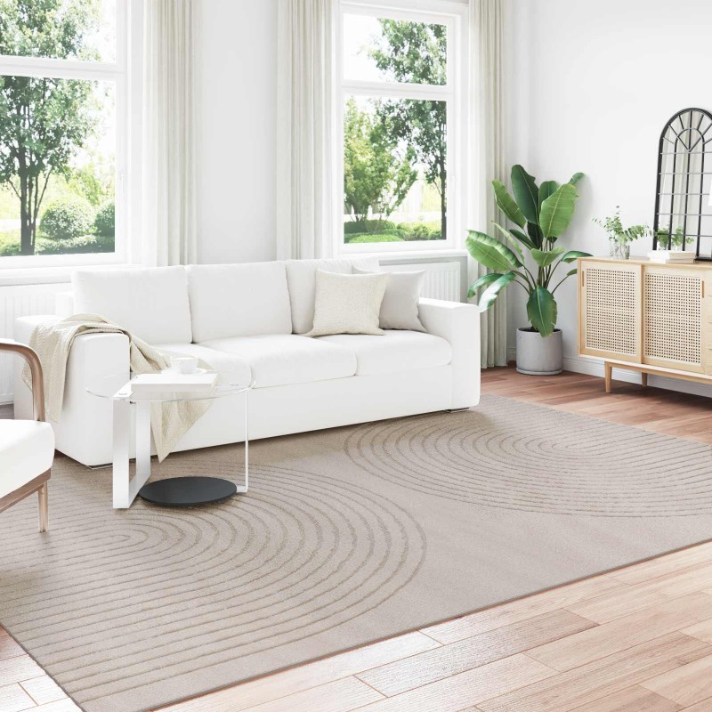 vidaXL Χαλιά χώρου Ορθογώνιος GALATI Μπεζ 340 x 240 εκ Πολυεστέρας