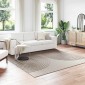 vidaXL Χαλιά χώρου τετράγωνο GALATI Μπεζ 240 x 240 cm Πολυεστέρας