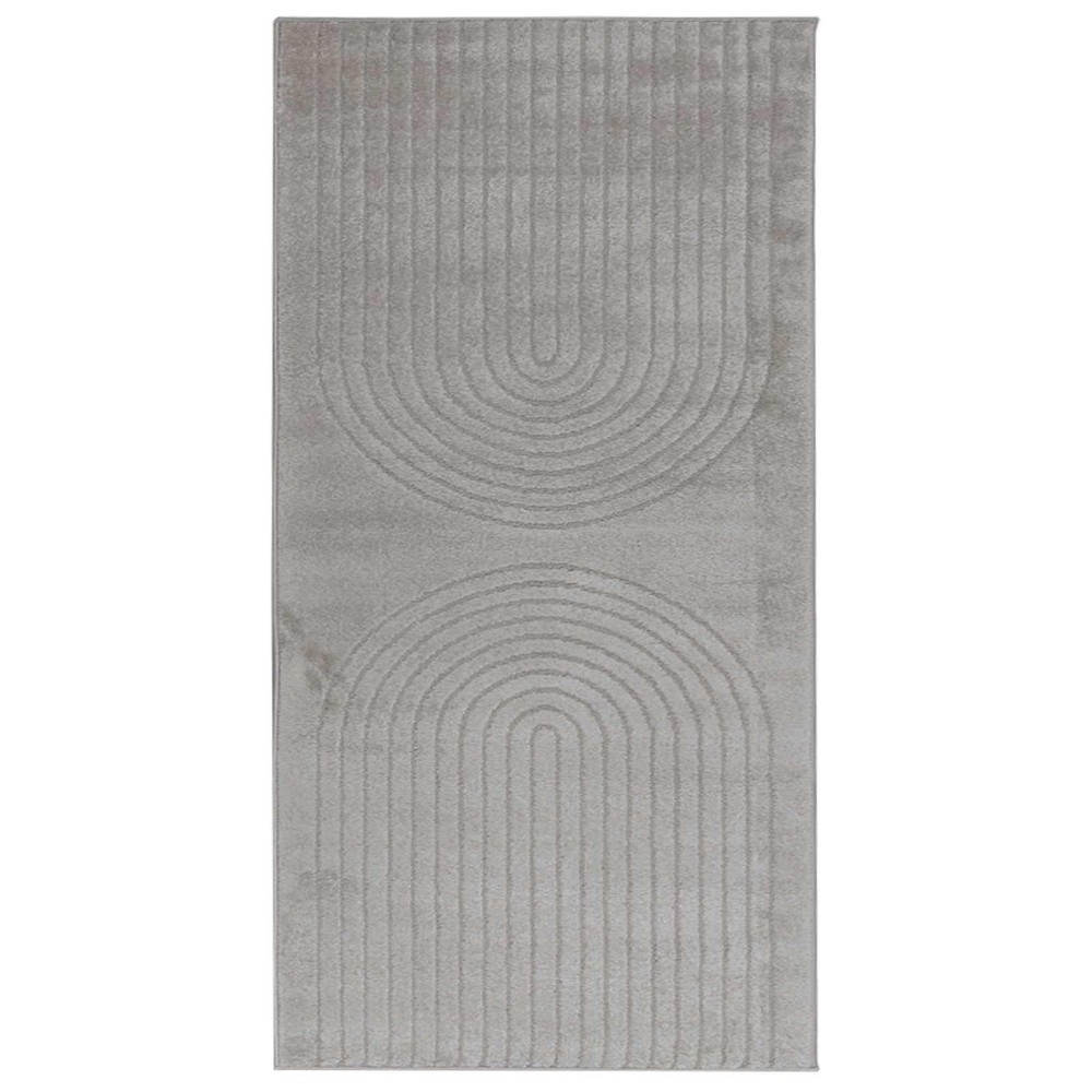 vidaXL Χαλιά χώρου Ορθογώνιος GALATI Γκρι 150 x 80 cm Πολυεστέρας