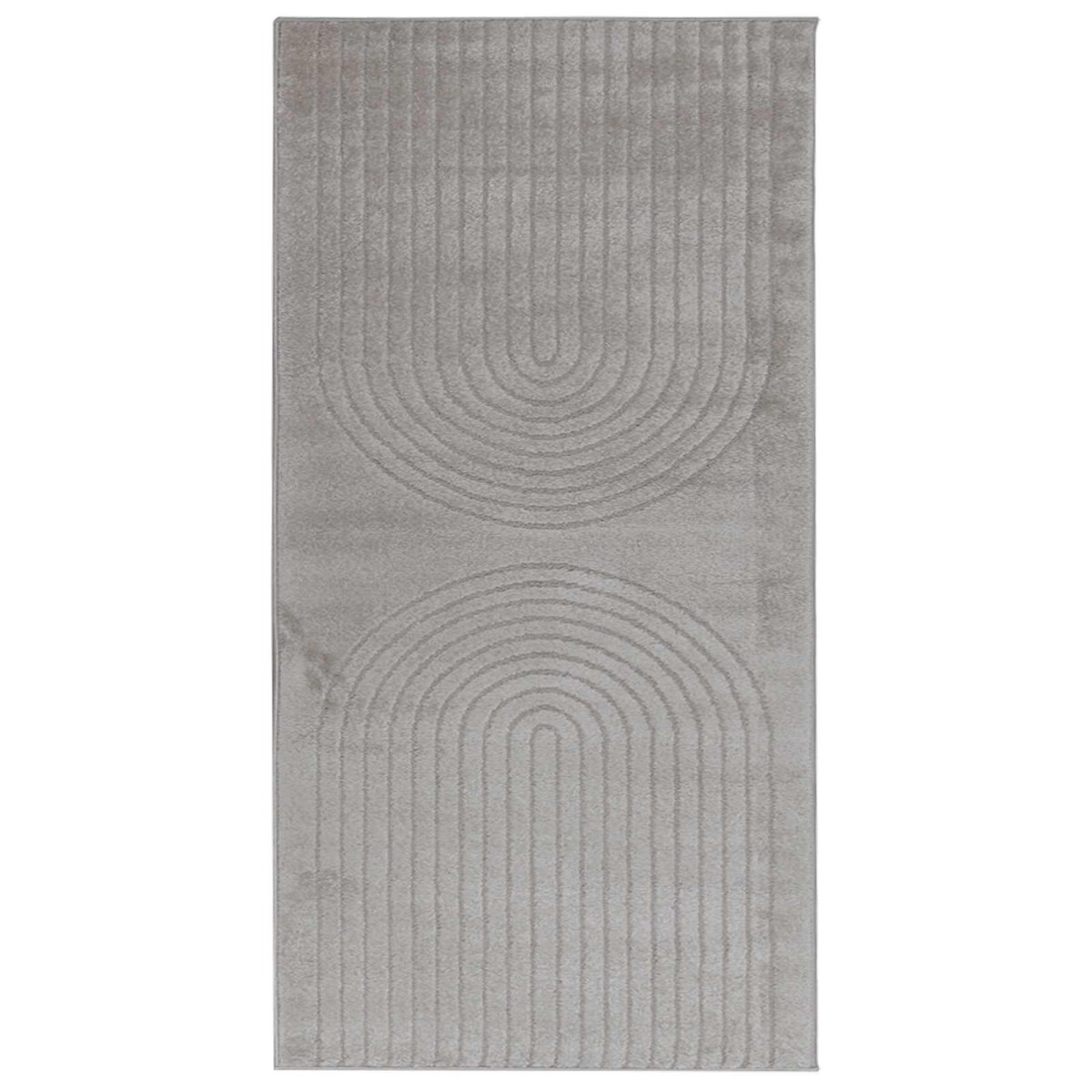 vidaXL Χαλιά χώρου Ορθογώνιος GALATI Γκρι 150 x 80 cm Πολυεστέρας