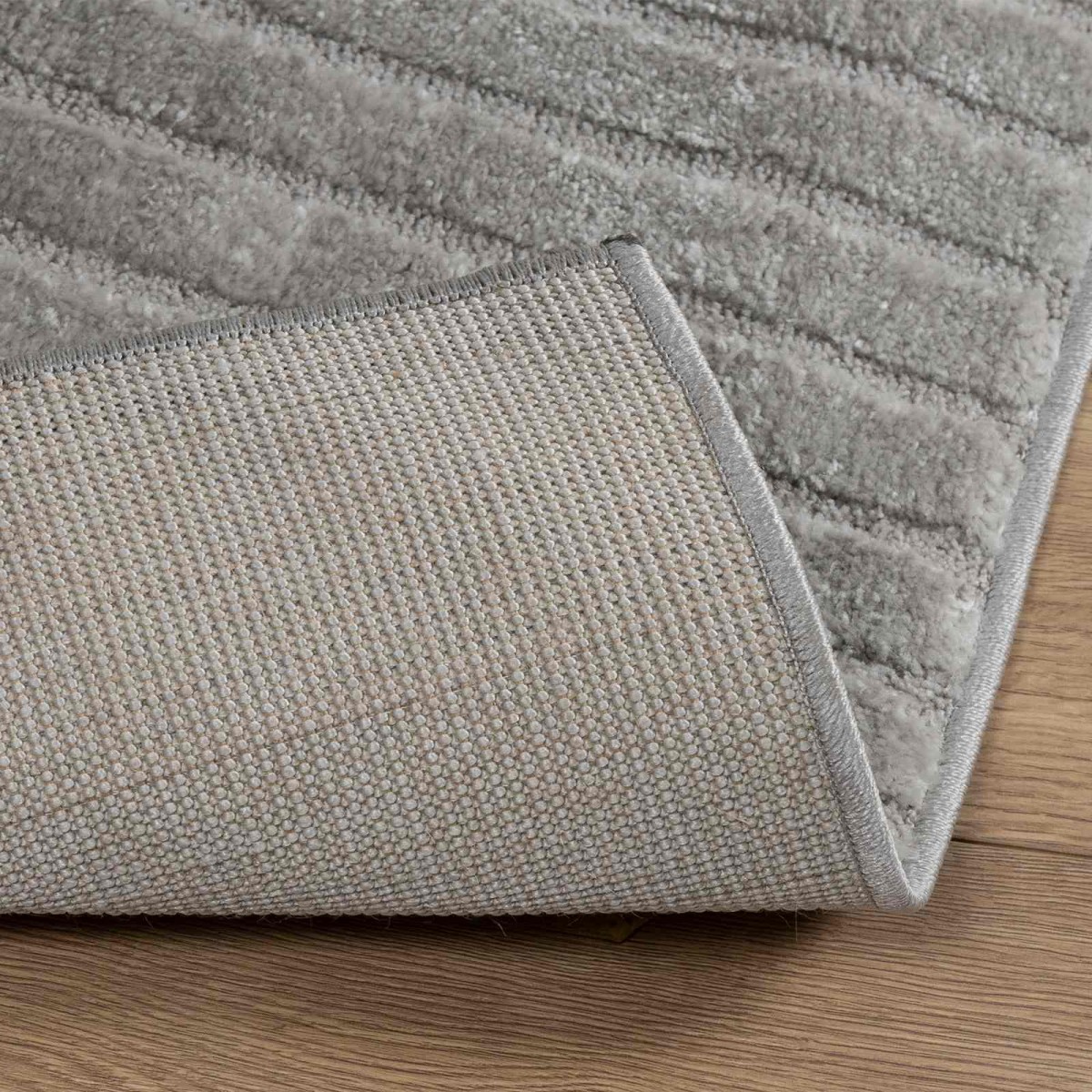 vidaXL Χαλιά χώρου Ορθογώνιος GALATI Γκρι 150 x 80 cm Πολυεστέρας