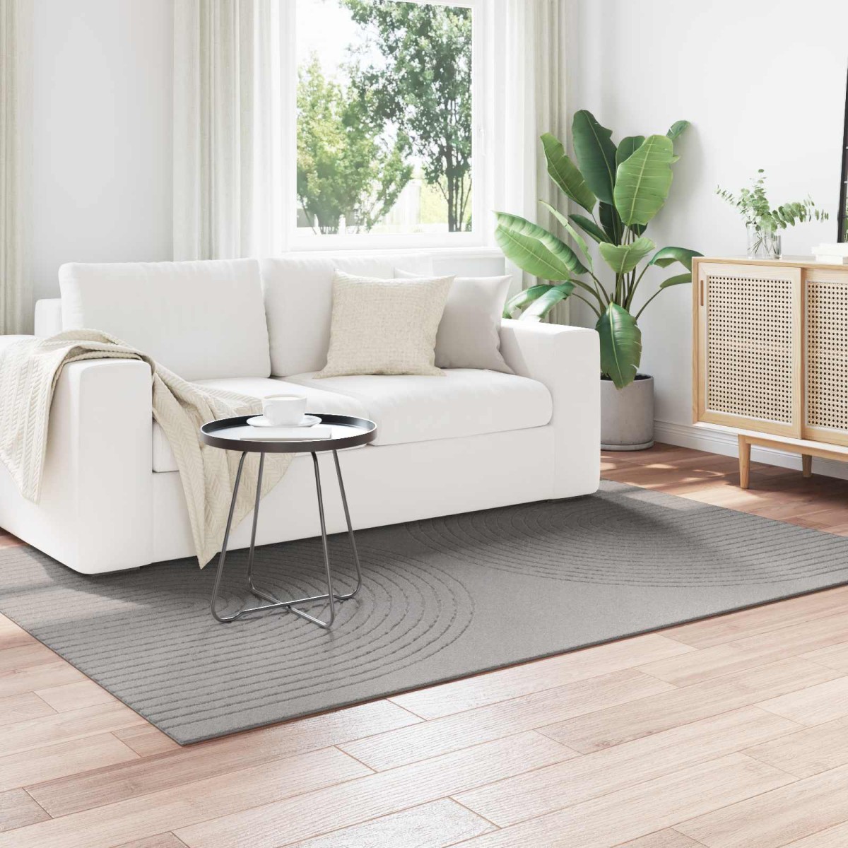 vidaXL Χαλιά χώρου Ορθογώνιος GALATI Γκρι 230 x 160 εκ Πολυεστέρας