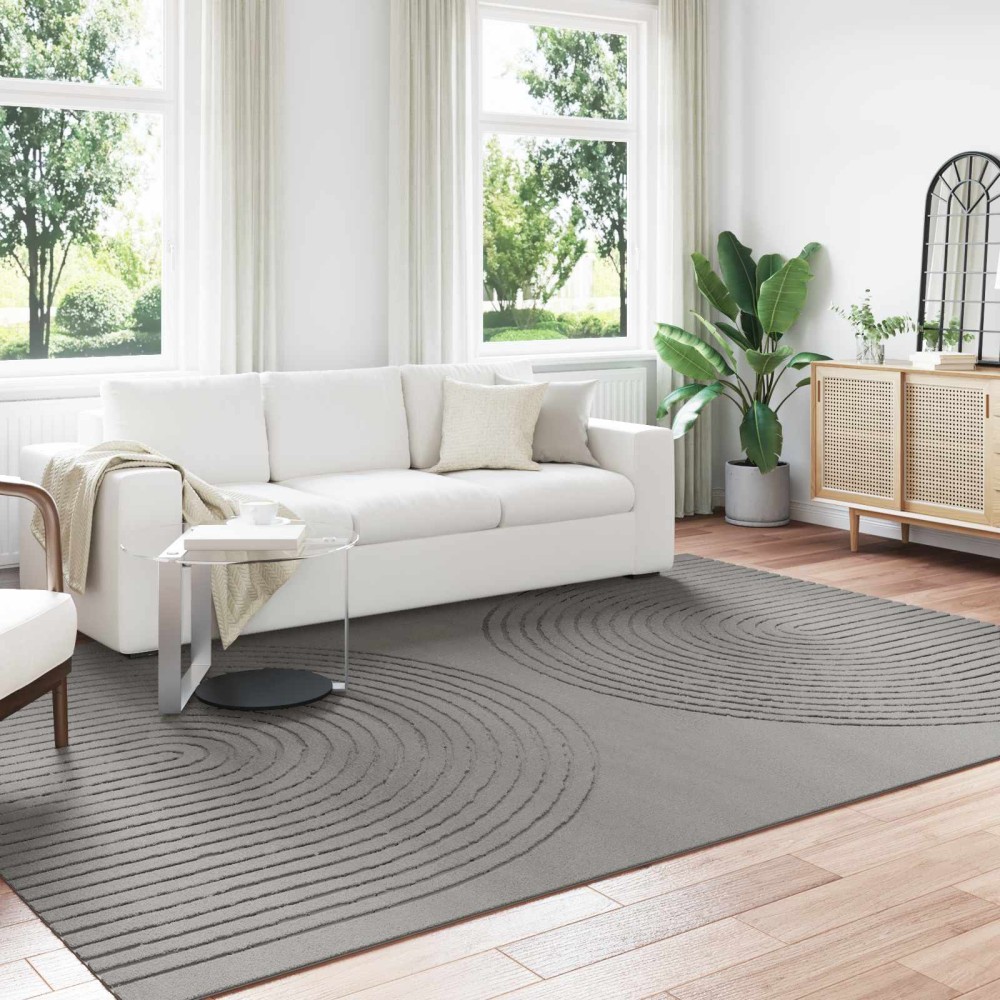 vidaXL Χαλιά χώρου Ορθογώνιος GALATI Γκρι 280 x 200 εκ Πολυεστέρας