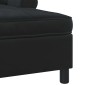 vidaXL Χαλάρωση Μαύρο Βελούδο 91 x 157 x 91 εκ.
