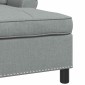 vidaXL Χαλάρωση Ανοιχτό γκρι ύφασμα 91 x 157 x 91 εκ.