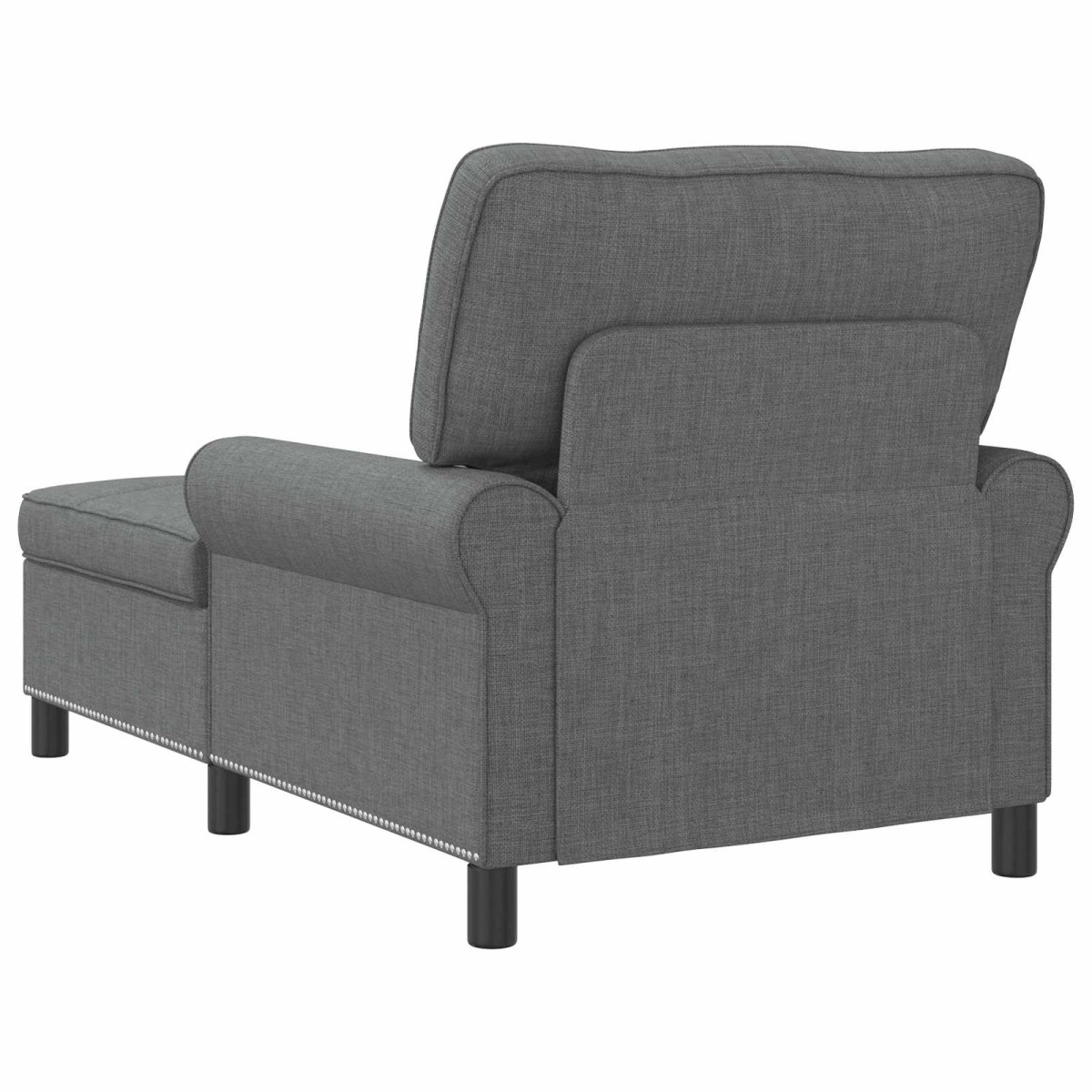 vidaXL Χαλάρωση Σκούρο Γκρι ύφασμα 91 x 157 x 91 εκ.