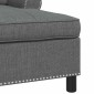 vidaXL Χαλάρωση Σκούρο Γκρι ύφασμα 91 x 157 x 91 εκ.