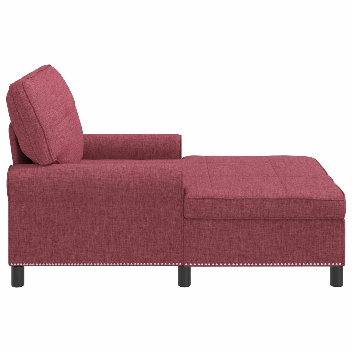 vidaXL Χαλάρωση Κόκκινο ύφασμα 91 x 157 x 91 εκ.
