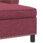 vidaXL Χαλάρωση Κόκκινο ύφασμα 91 x 157 x 91 εκ.