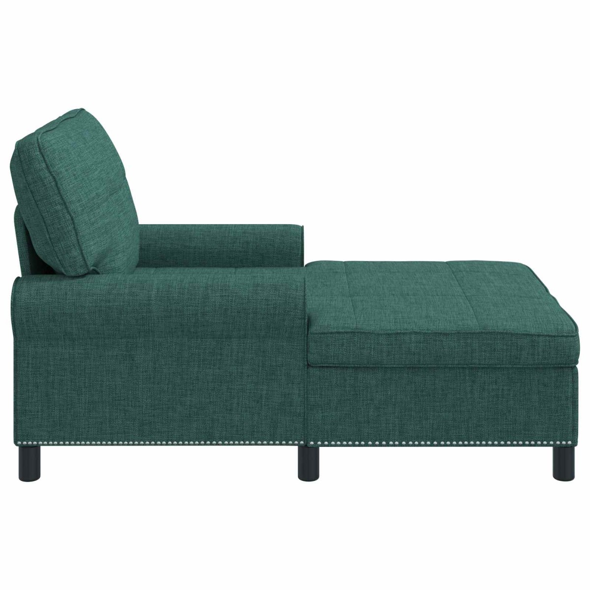 vidaXL Χαλάρωση Σκούρο Πράσινο ύφασμα 91 x 157 x 91 εκ.