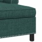 vidaXL Χαλάρωση Σκούρο Πράσινο ύφασμα 91 x 157 x 91 εκ.