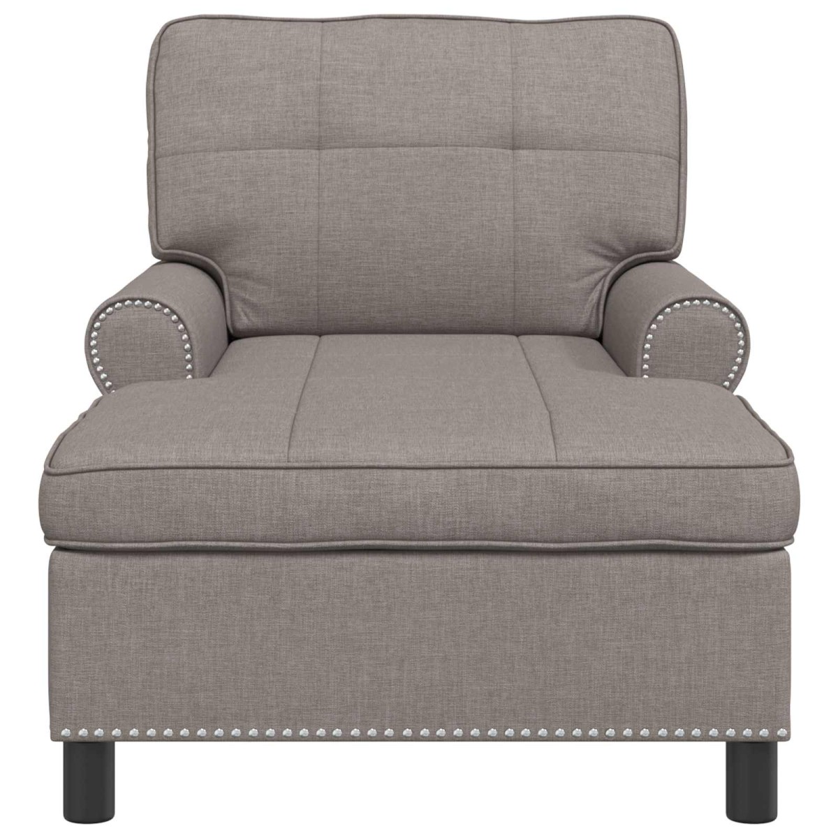 vidaXL Χαλάρωση Taupe ύφασμα 91 x 157 x 91 εκ.