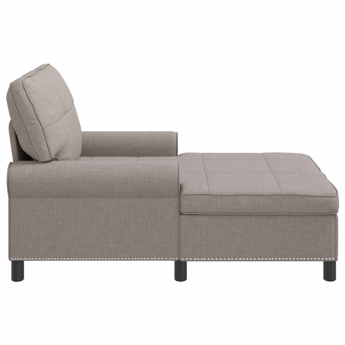 vidaXL Χαλάρωση Taupe ύφασμα 91 x 157 x 91 εκ.