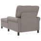 vidaXL Χαλάρωση Taupe ύφασμα 91 x 157 x 91 εκ.
