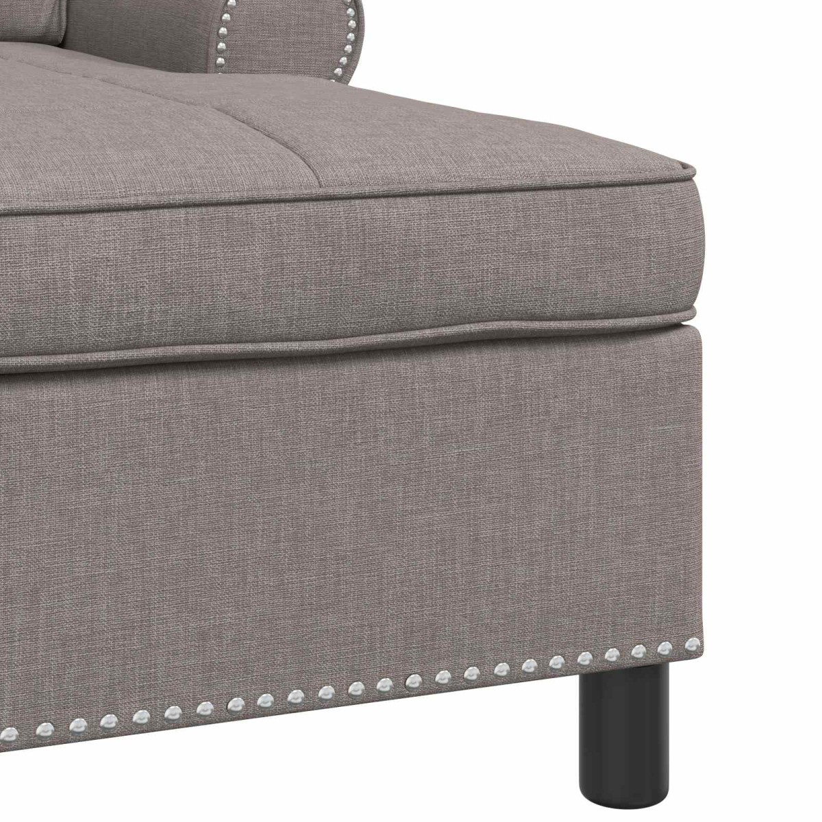 vidaXL Χαλάρωση Taupe ύφασμα 91 x 157 x 91 εκ.