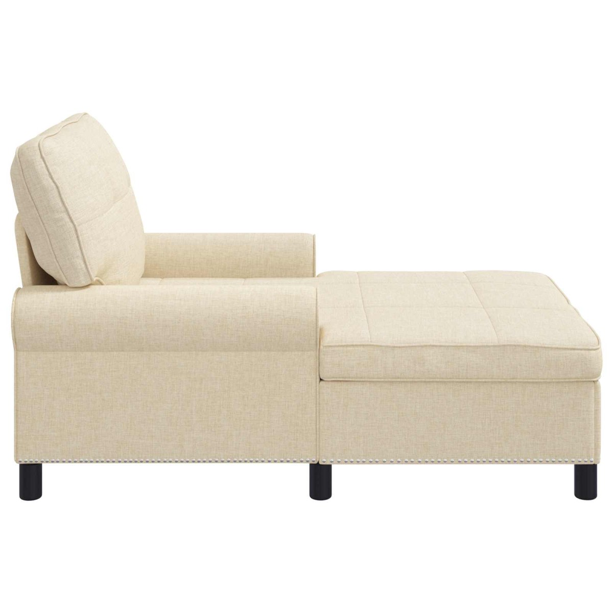 vidaXL Χαλάρωση Κρεμ ύφασμα 91 x 157 x 91 εκ.