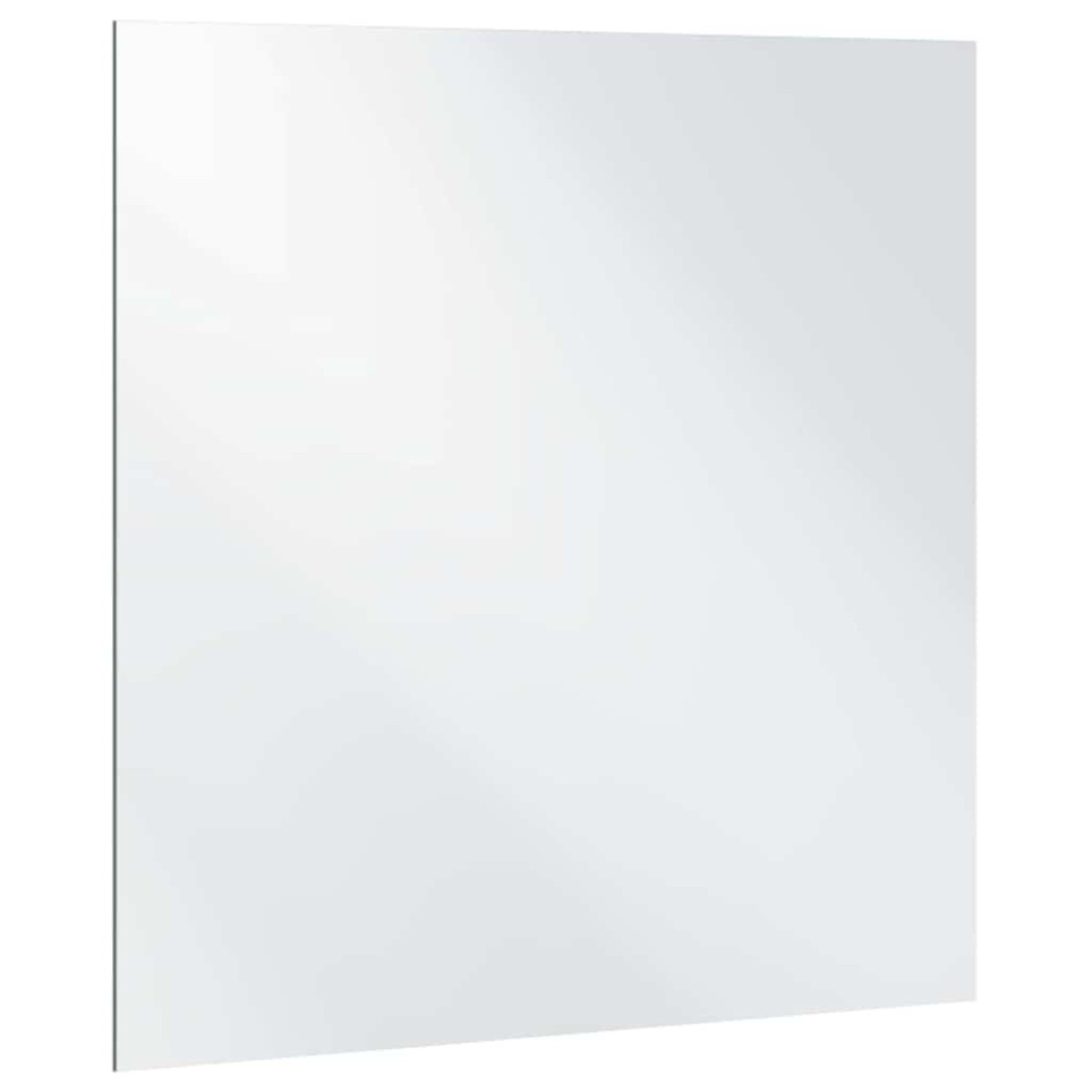 vidaXL Καθρέφτης τοίχου τετράγωνο 60 x 60 cm σκληρυμένο γυαλί