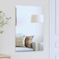 vidaXL Καθρέφτης τοίχου Ορθογώνιος 70 x 50 cm σκληρυμένο γυαλί