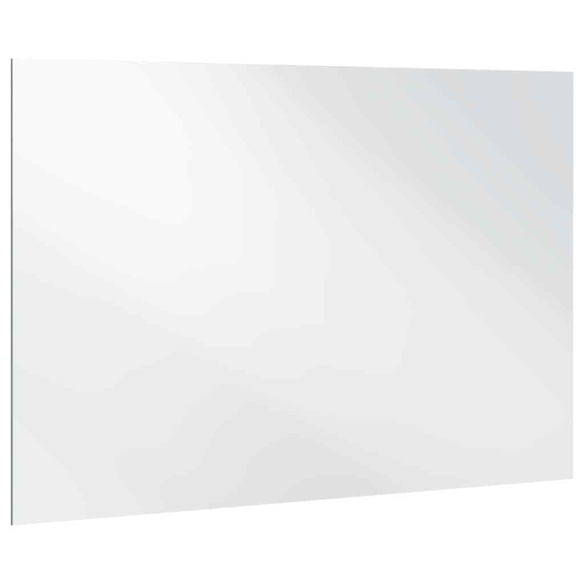 vidaXL Καθρέφτης τοίχου Ορθογώνιος 80 x 60 cm σκληρυμένο γυαλί
